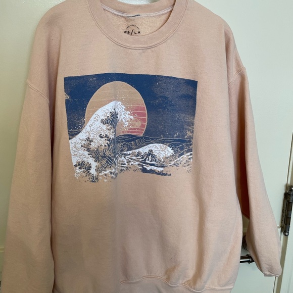 pacsun wave sweatshirt